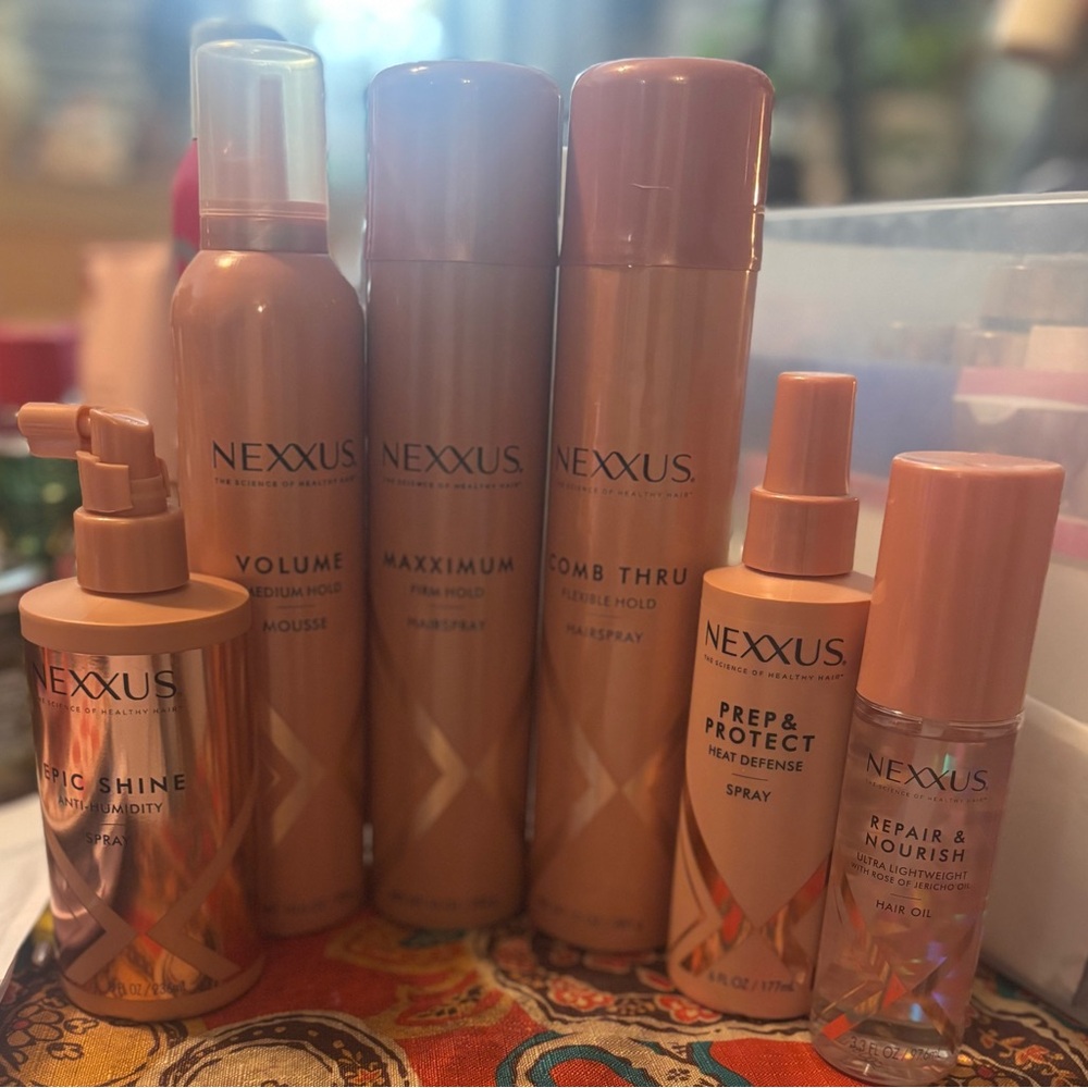 Nexus Hair Care Collection - Peach and Pink
